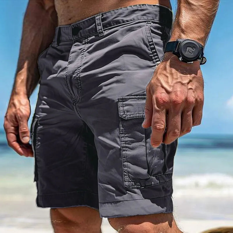 Men's Cargo Shorts Summer Multi-Pocket