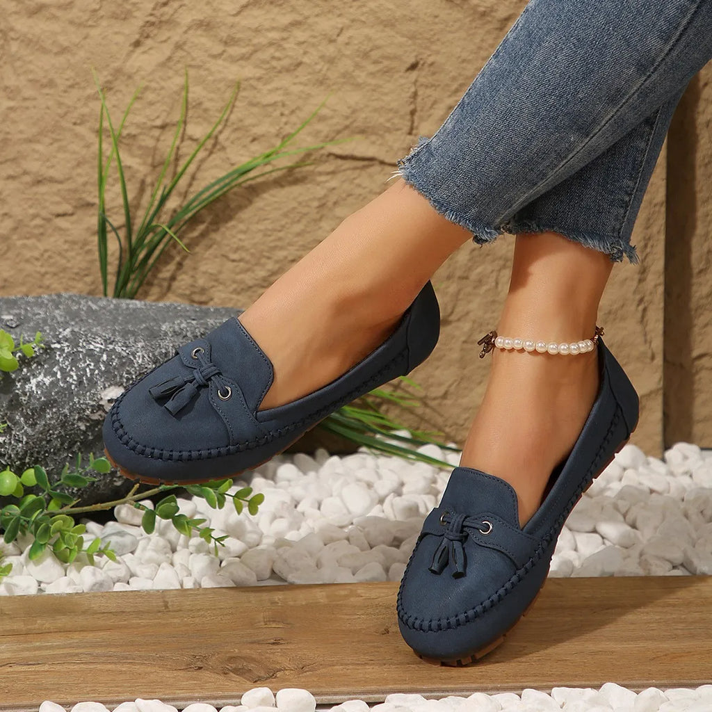 Women's Round Head Loafers