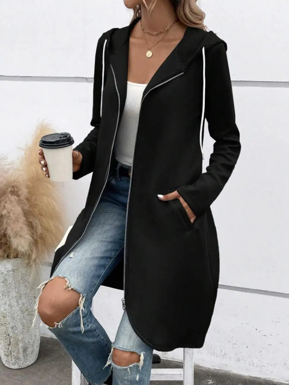 Velvet Lining Sweatshirt
