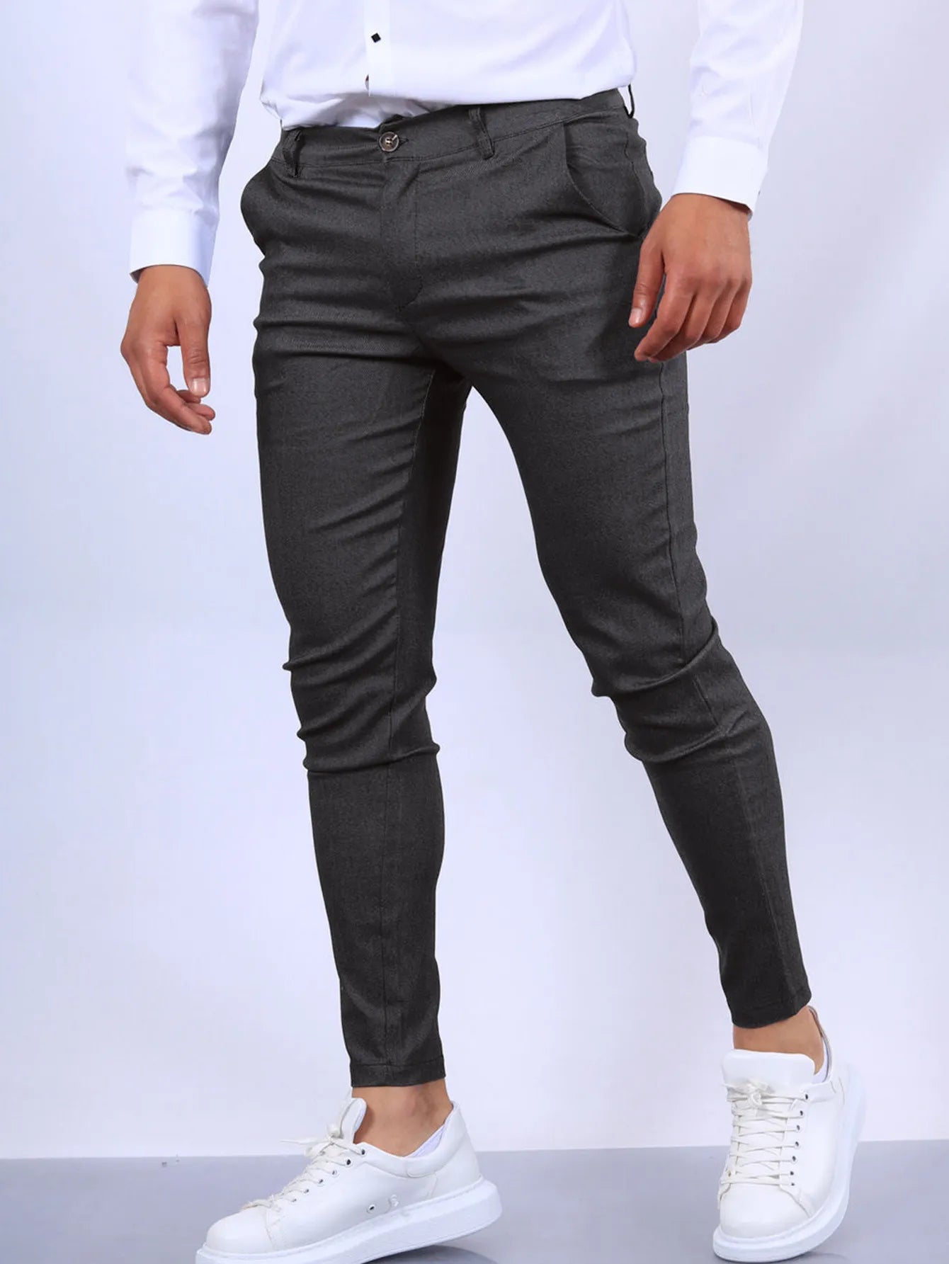 Men's Slim Button