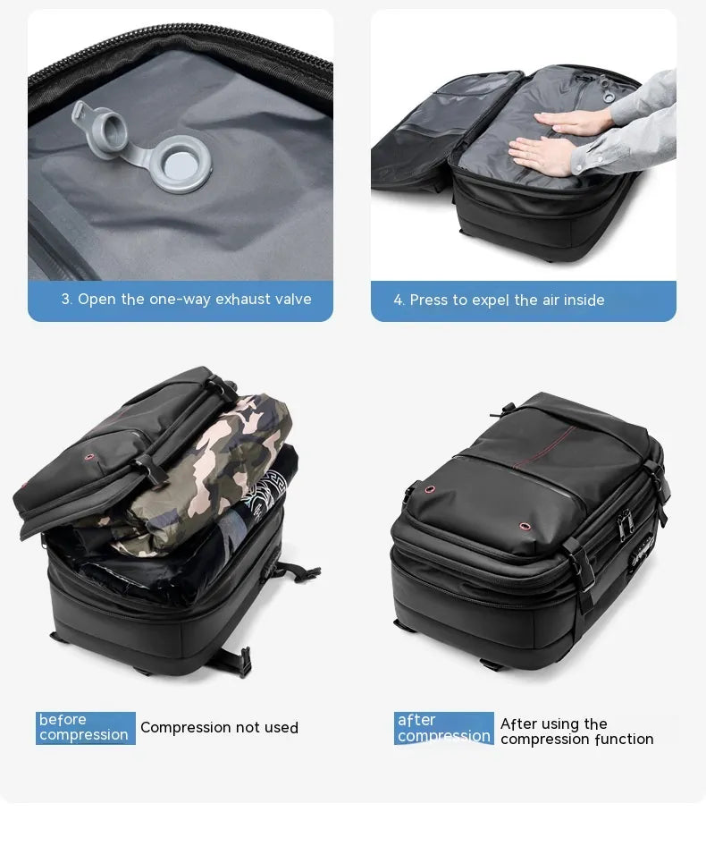 Travel Backpack Men's Business Multifunction