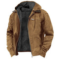 Winter Hooded Coat With