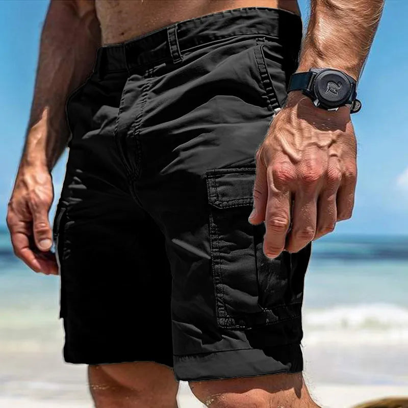 Men's Cargo Shorts Summer Multi-Pocket