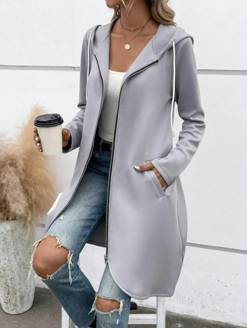 Velvet Lining Sweatshirt