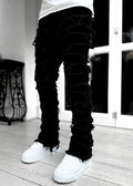 Ins Fringes Ripped Trousers Individual