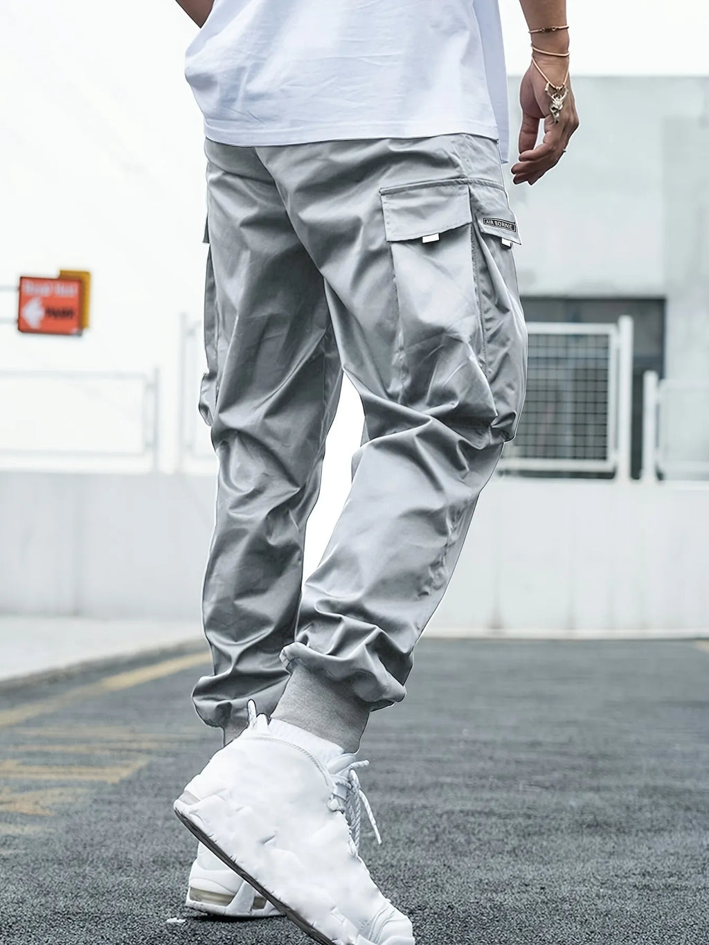 Multi-pocket Cargo Pants Men's