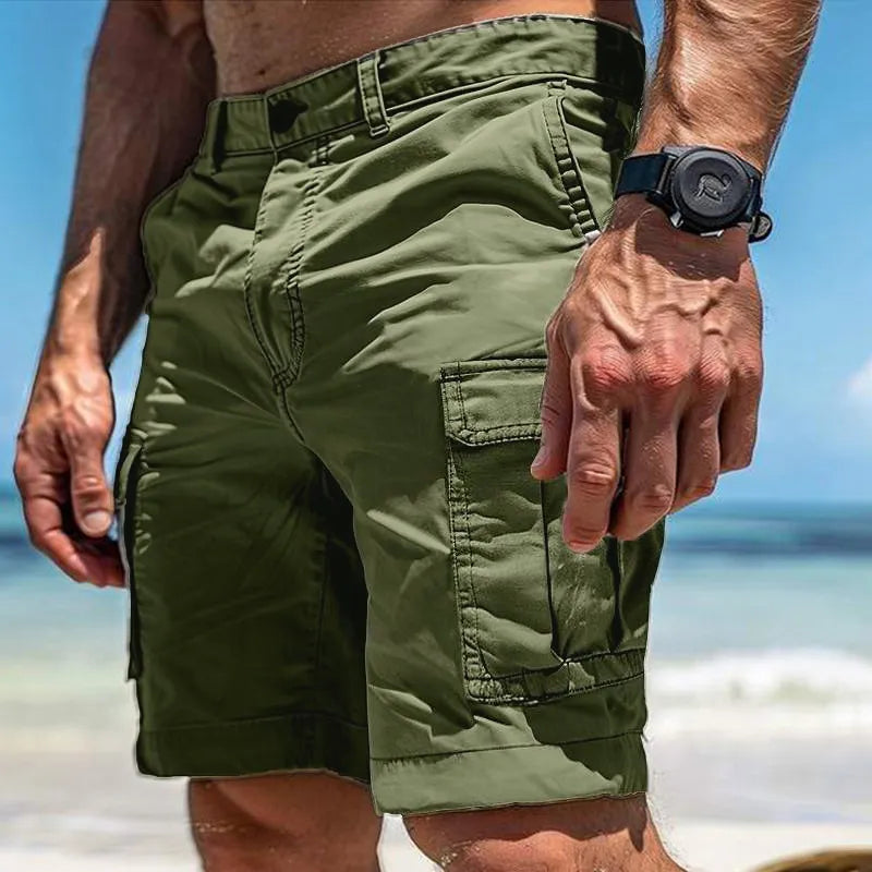 Men's Cargo Shorts Summer Multi-Pocket