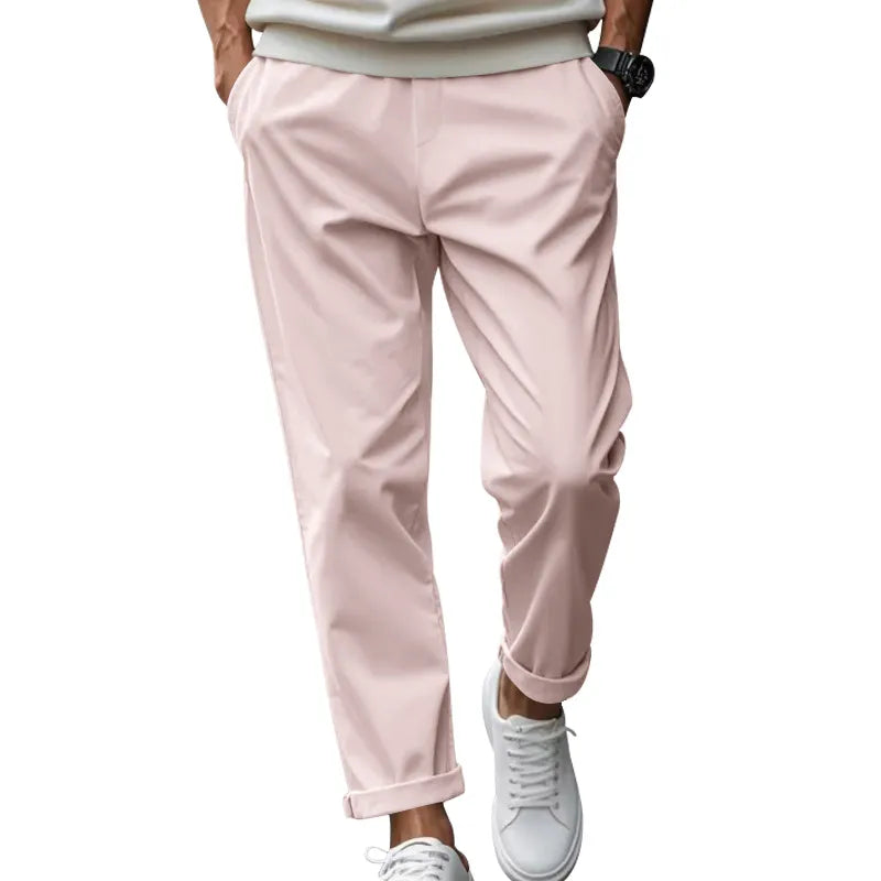Men's Trousers With Pockets Casua
